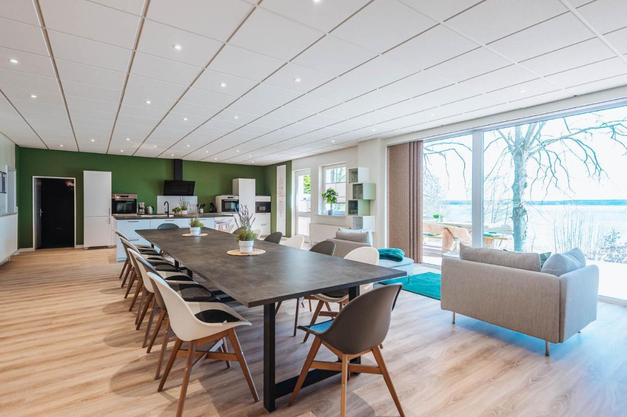 Xxl Ferienhaus Goldberger See - Sauna - 16 Personen Luaran gambar